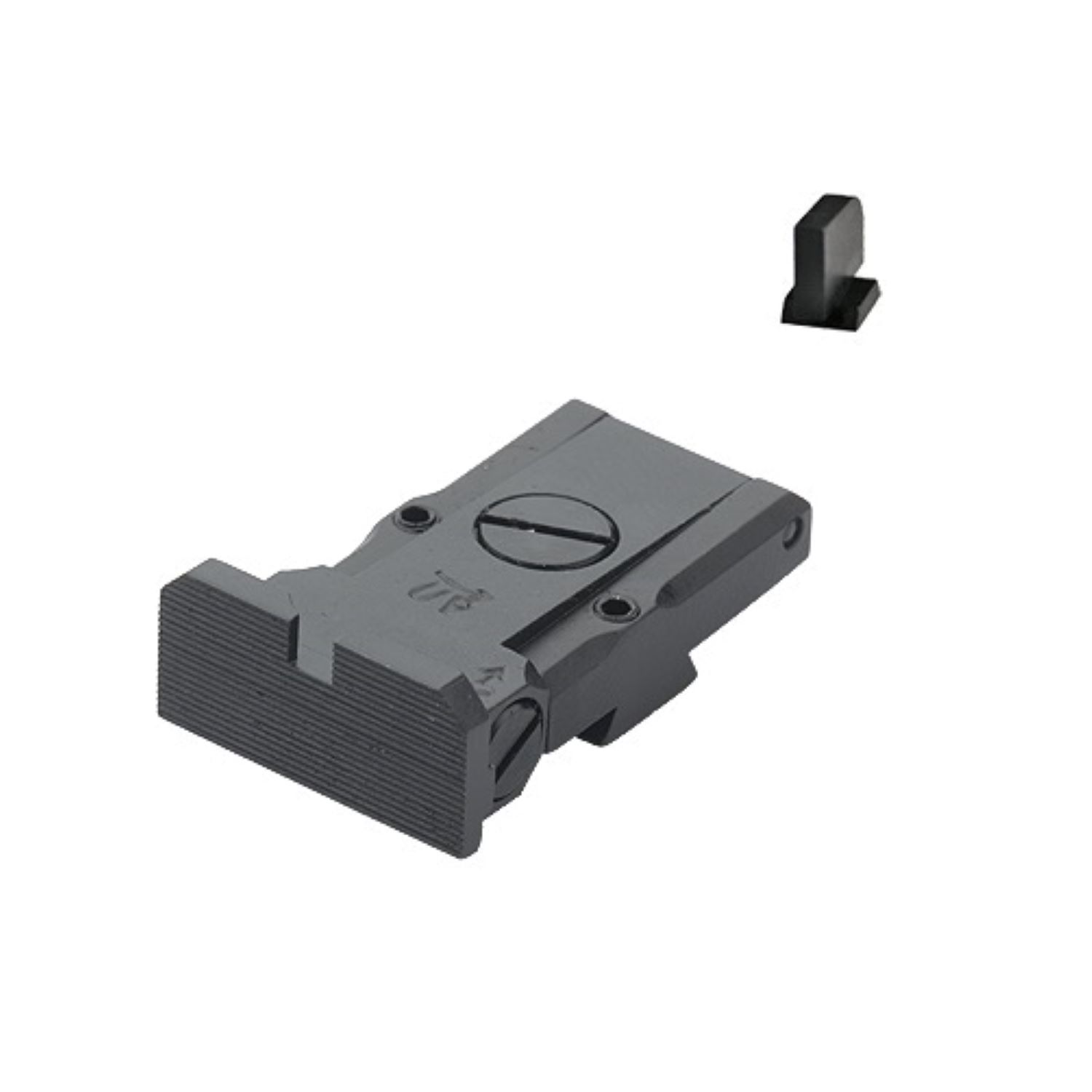 LPA TRT Mikrometervisier Set Target Black Desert Eagle XIX
