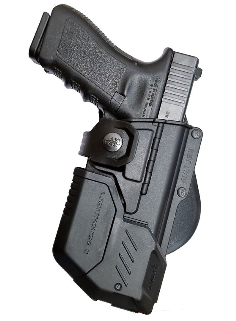 Fobus Tactical Holster RBT17G RT Bundle für Glock 17, 22, 31 mit Rotationsverstellung 