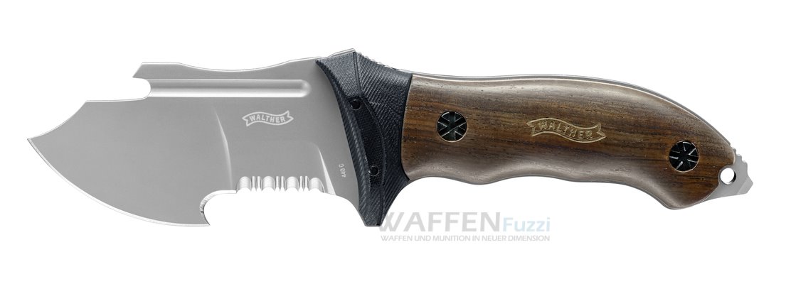 FTK-Sondermesser-Walther-Knife Jagdmesser Walther FTK Abenteuermesser Sonderklinge aus 440C Stahl