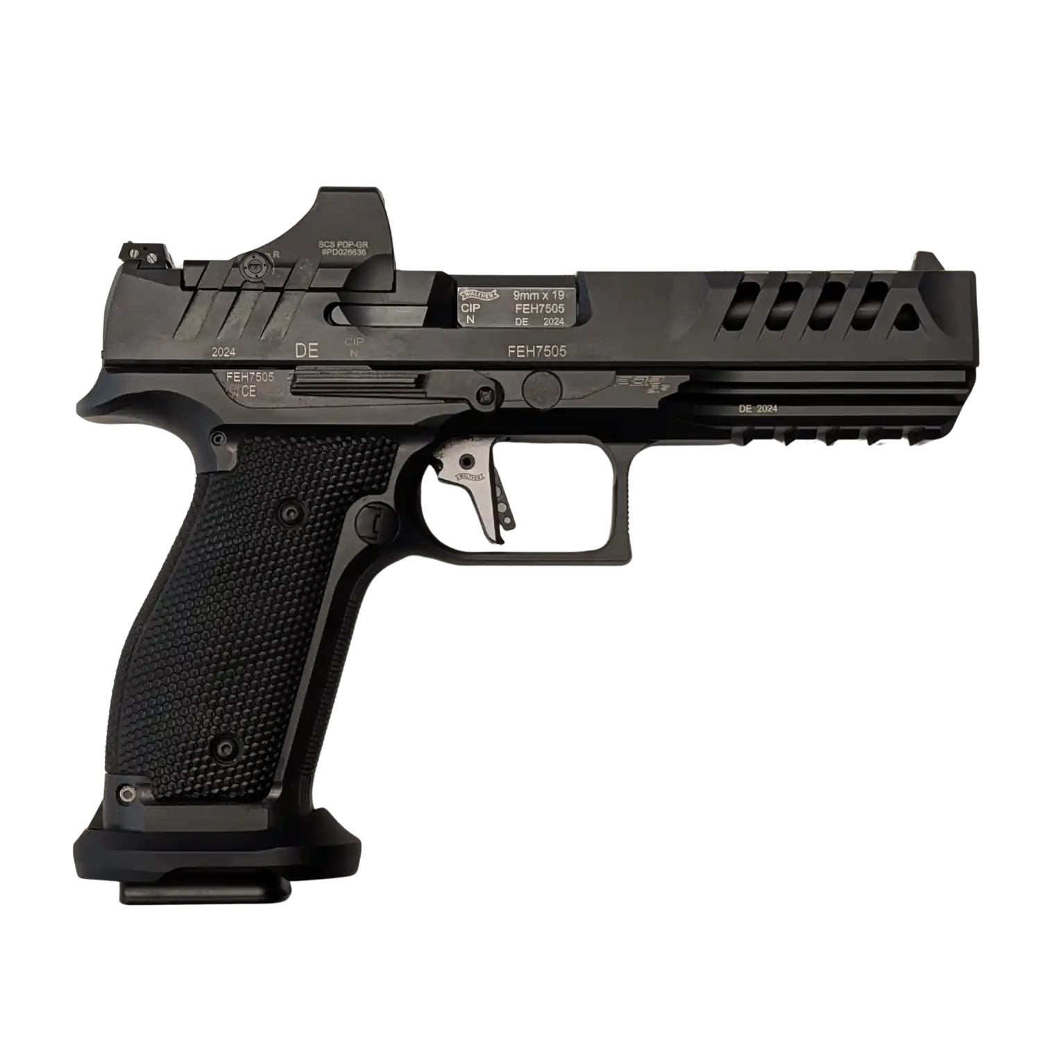 Walther PDP Match Steel Frame 5" inkl. Holosun SCS-PDP und 3 Ersatzmagazinen #Neuwertig