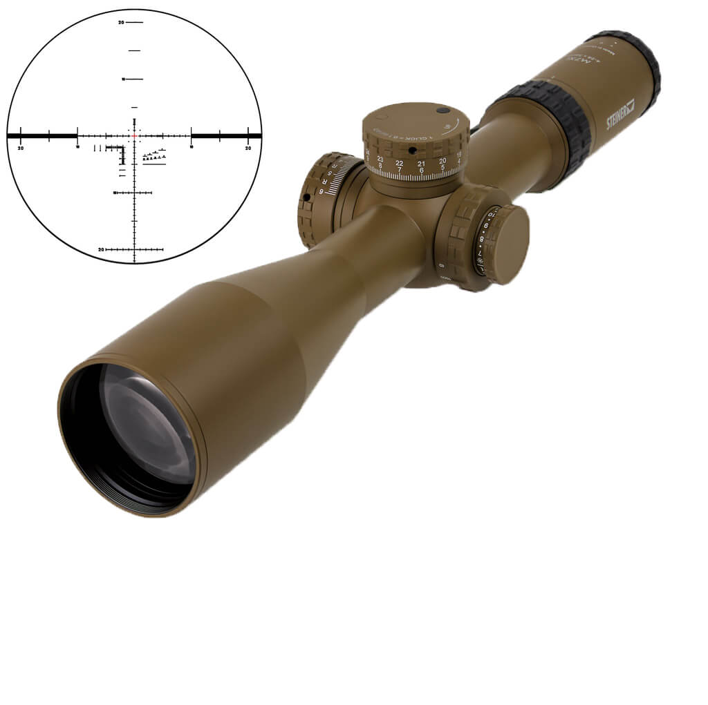 Steiner M7XI 4-28x56 Zielfernrohr MSR-2 Coyote Brown Steiner M7XI 4-28x56 Zielfernrohr MSR-2 Coyote Brown