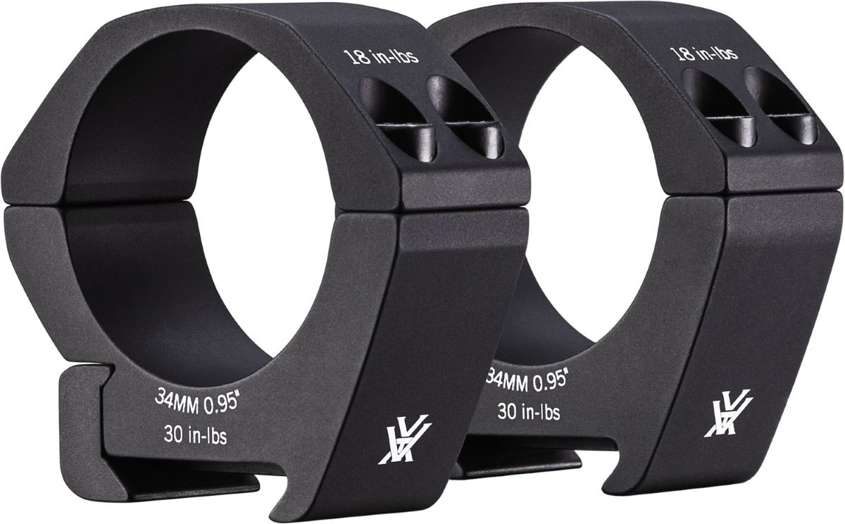 Vortex Pro Series Montageringe 34 mm niedrig Vortex Pro Series Montageringe 34 mm niedrig