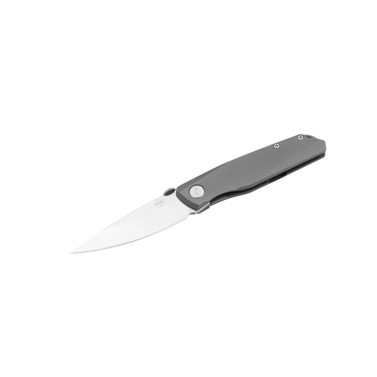 Klappmesser Connector Titan mit spitzer Klinge und ergonomischem Griff