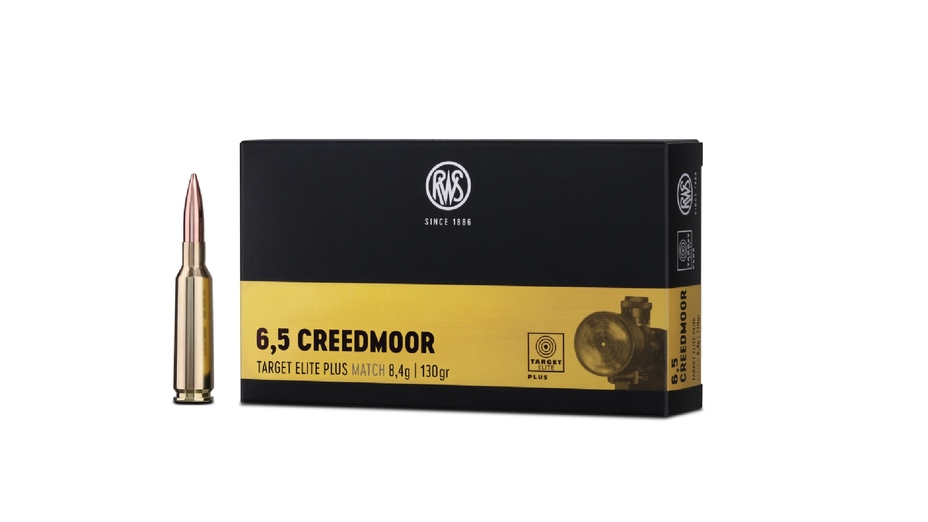 Target Elite Plus Kaliber 6.5 Creedmoor 130gr 20 Schuss Target Elite Plus Kaliber 6.5 Creedmoor 130gr 20 Schuss
