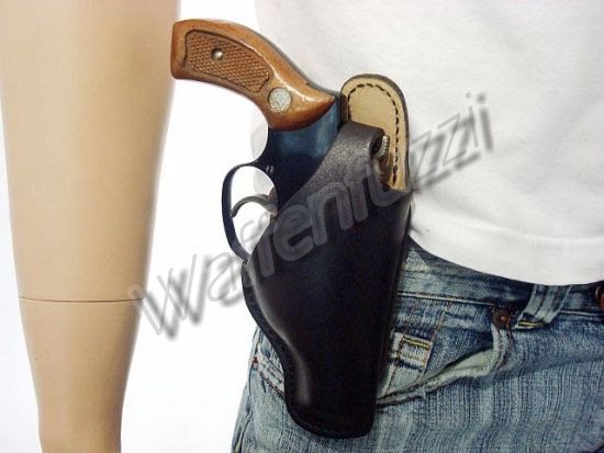 Leder-Gürtelholster für 2" Revolver