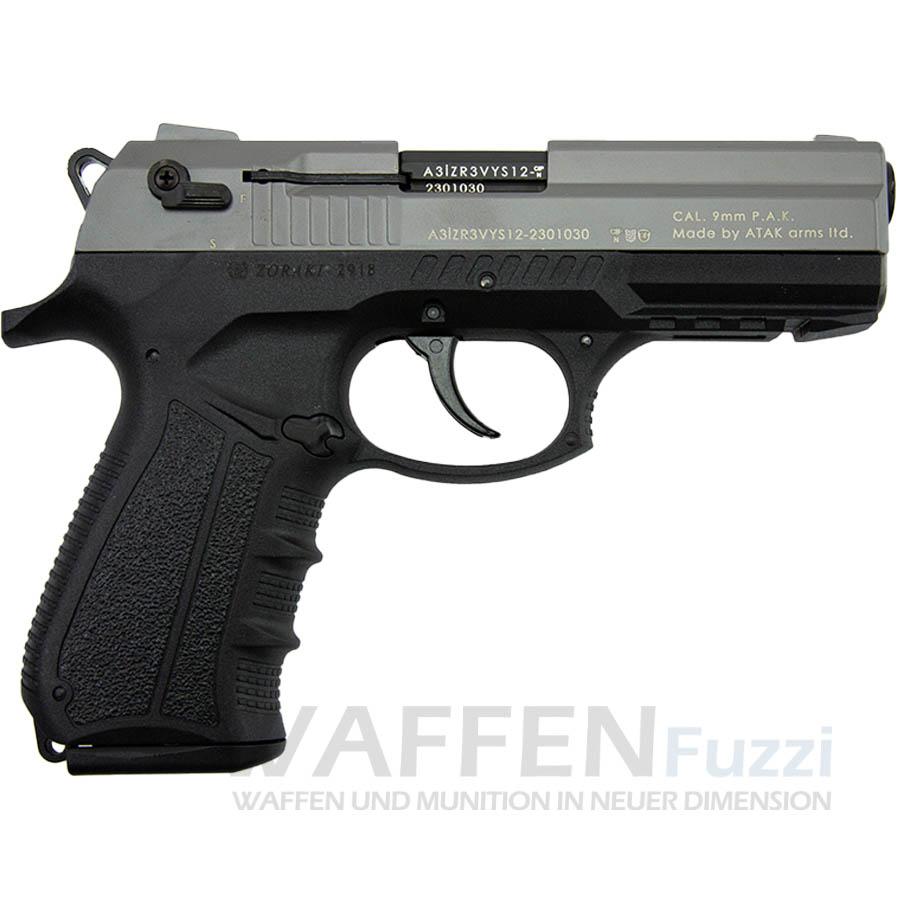 Zoraki 2918 Schreckschusspistole titan Kaliber 9mm P.A.K.