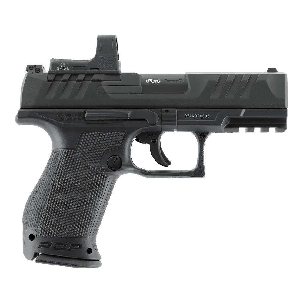 Walther PDP Compact 4" BLK SET CO2 Pistole 4,5 mm BB + RDS Red Dot