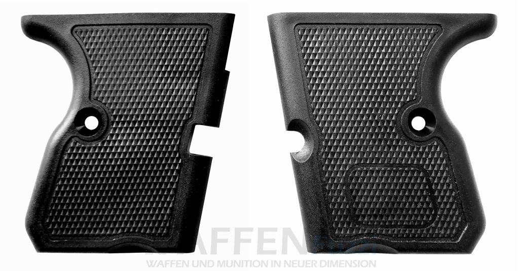 Steel-Eagle-Griffschale-Kunststoff Steel Eagle Griffschalen schwarz mit Fischhaut