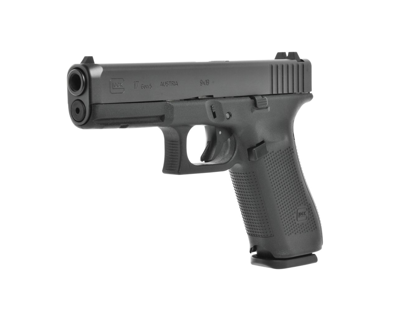 G17_Gen5-45Degree Glock 17 Gen5 Kaliber 9mm Luger Selbstladepistole