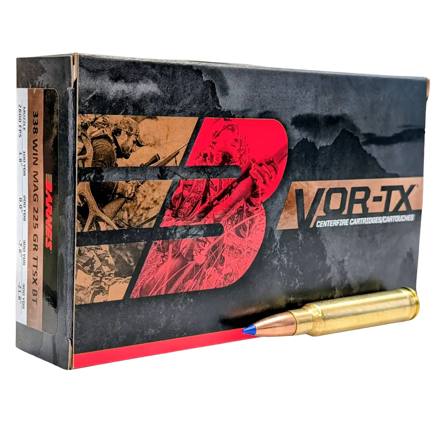 Barnes VOR-TX TTSX .338WinMag 225gr 20 Schuss