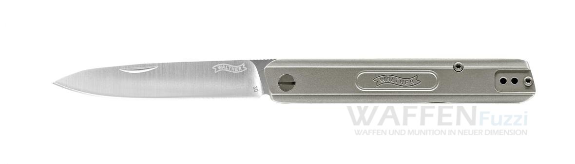 Walther Gentle Folder Titan - Edle und schlichte Taschenmesser aus Titan und D2 Stahl
