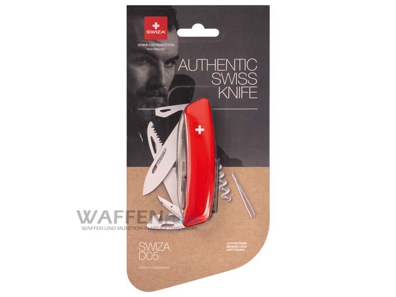 Swiss Knife SWIZA D05 Multifunktionales Schweizer Taschenmesser