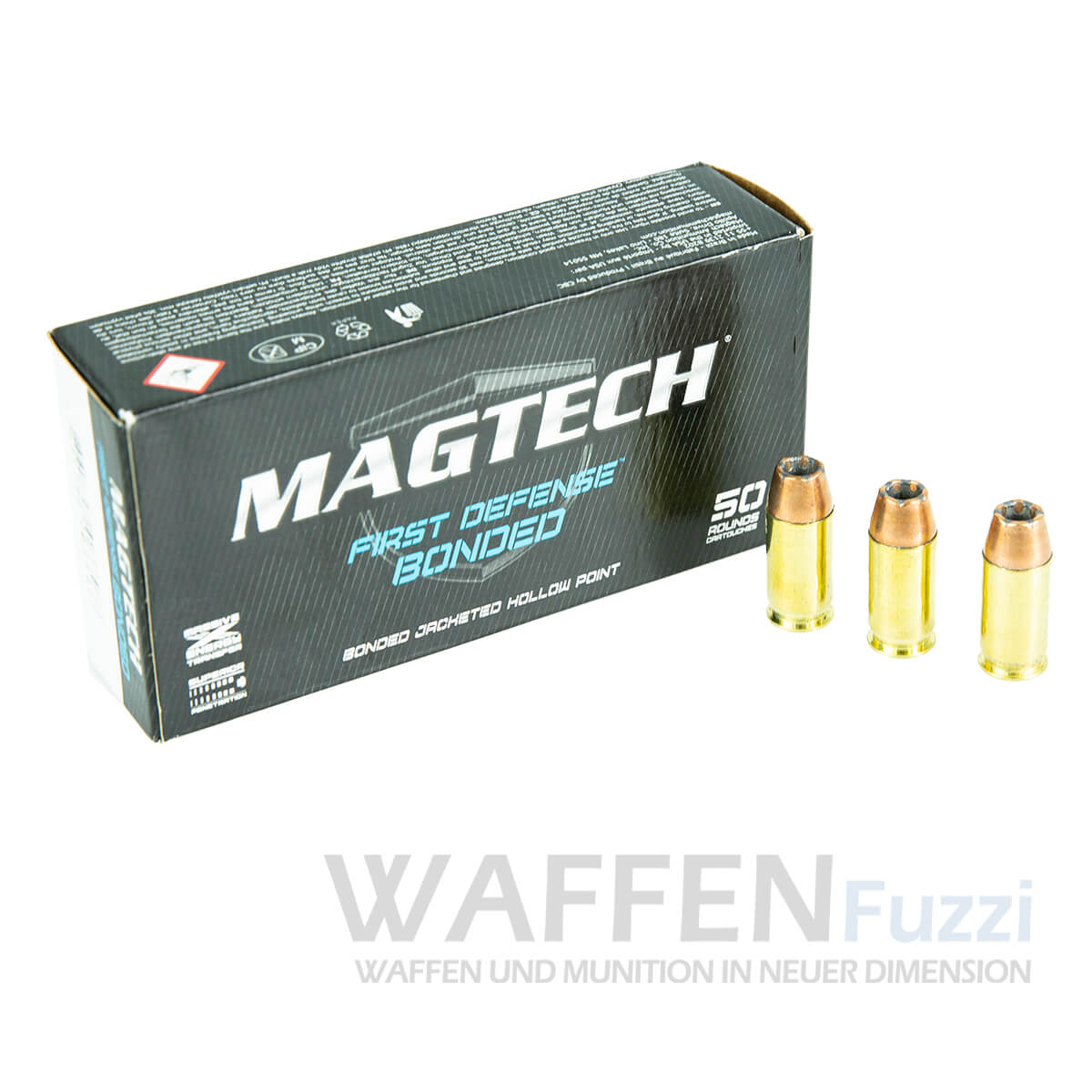 Magtech Kaliber 9mm Bonded JHP 147 grs preiswerte Staffel online bestellen und liefern lassen