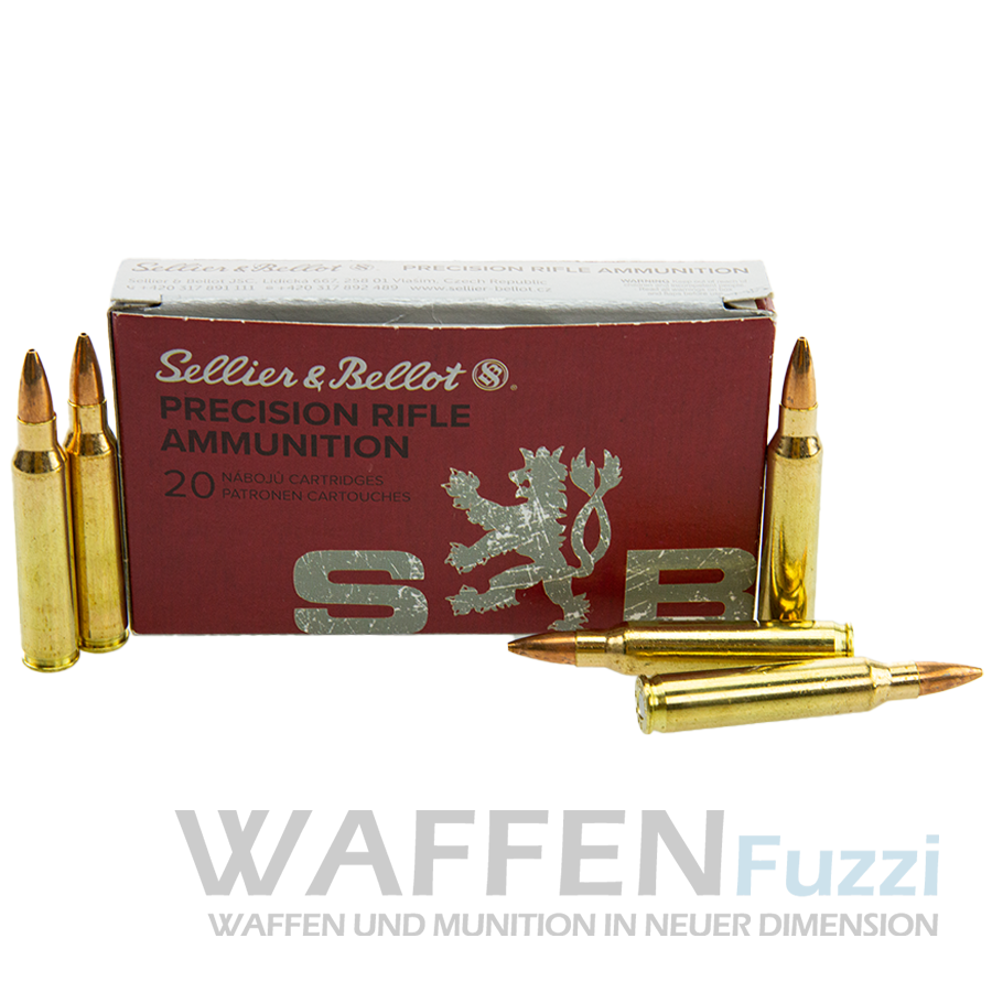 S&B .223 Rem. SMK HPBT 52grs 20 Schuss S&B .223 Rem. SMK HPBT 52grs 20 Schuss