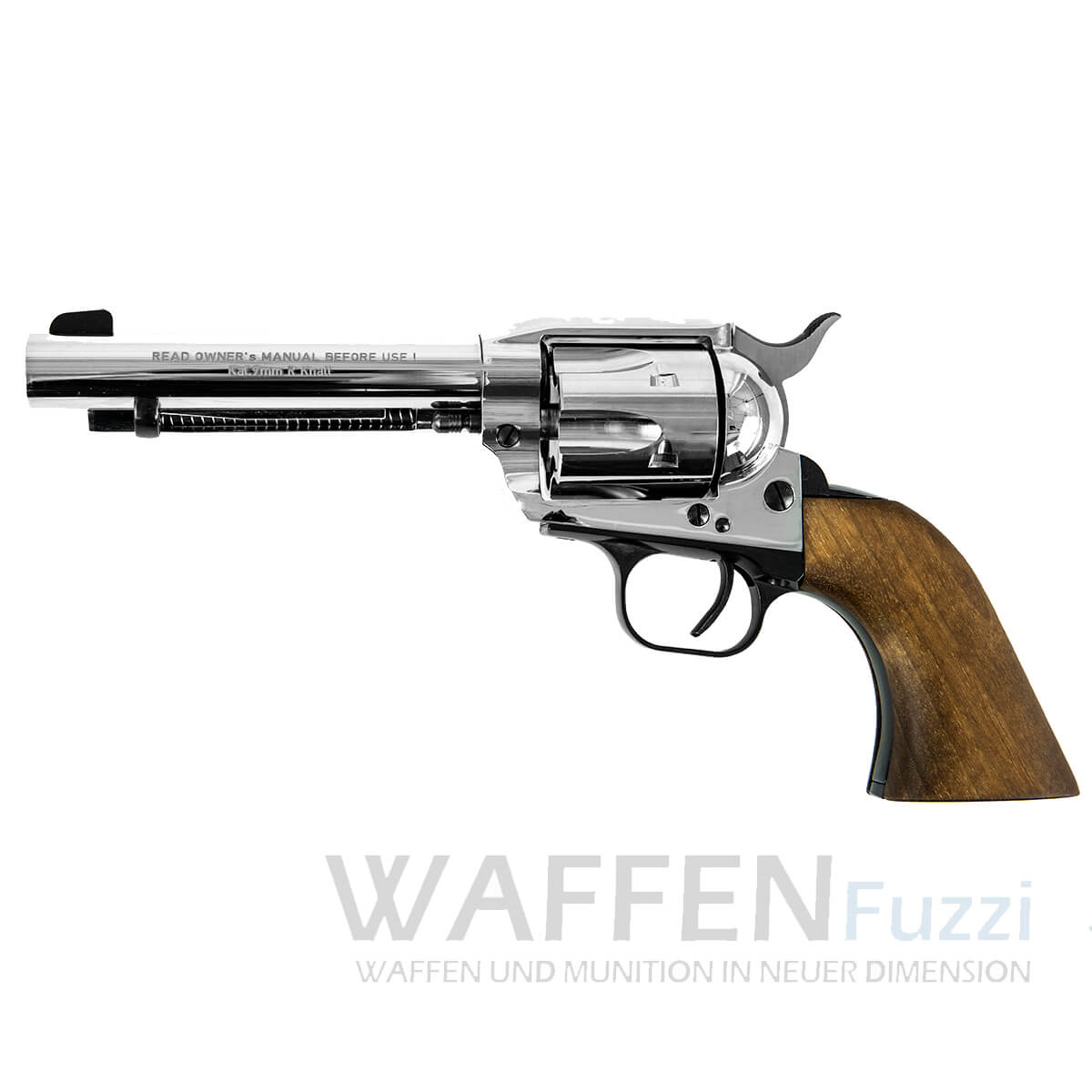 Weihrauch Western Schreckschussrevolver Chrom Single Action