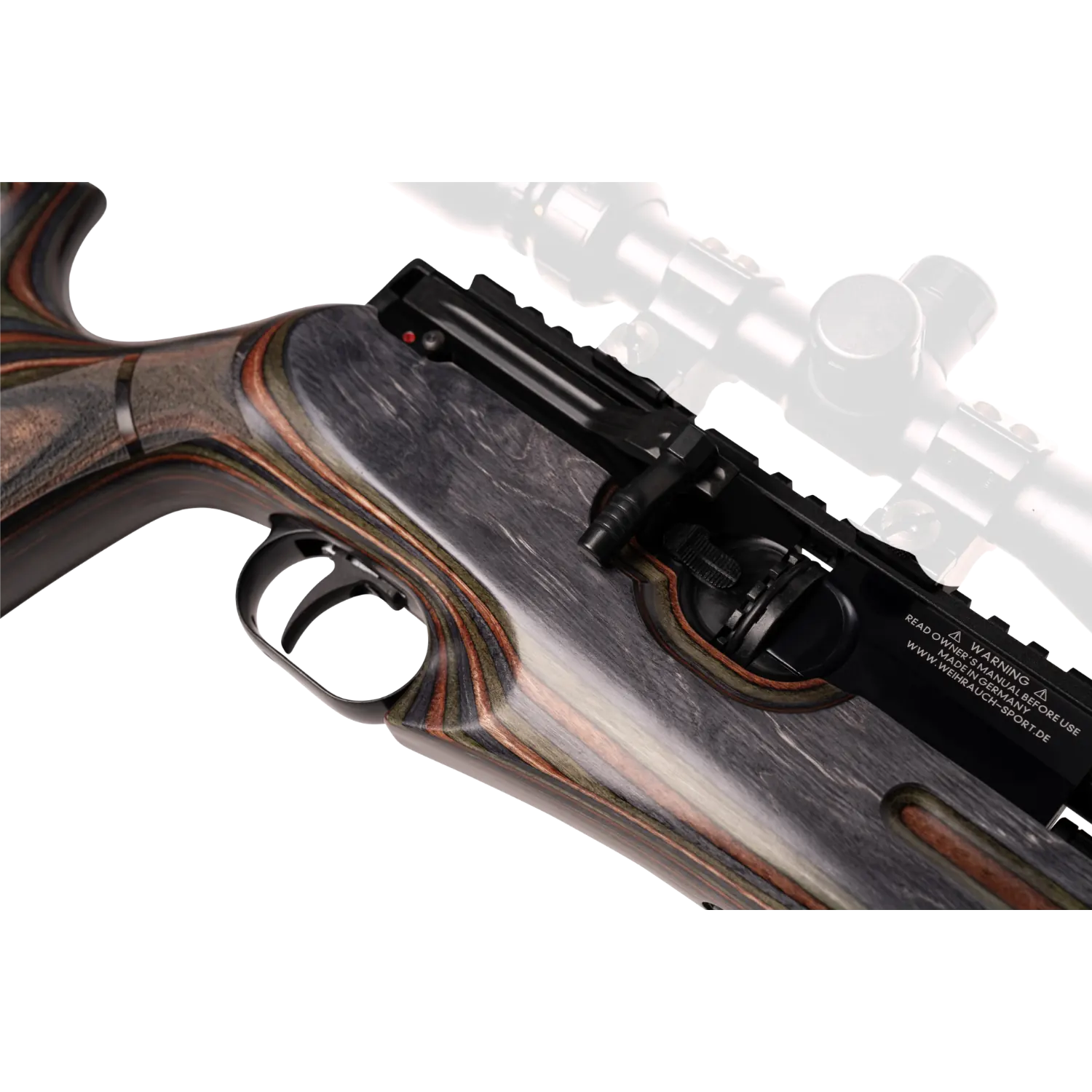 Weihrauch HW 100 X-SK Pressluftgewehr Sportschaft in Schichtholz Kal. 5,5 mm - Kurz