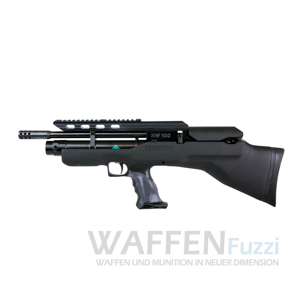_51A8743-Kopie Weihrauch HW 100 BP Pressluftgewehr kurz mit sehr guter Preis/Leistung