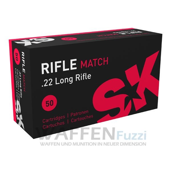 SK Schönebeck Rifle Match KK-Munition Kaliber .22lr 40grs