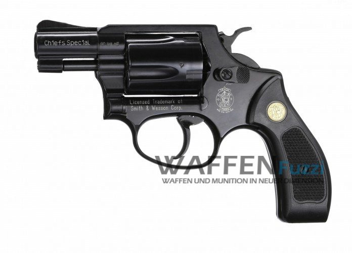 1d477a381f6dc04600e52084f4c48468 Smith & Wesson Chiefs Special Schreckschusswaffe brüniert