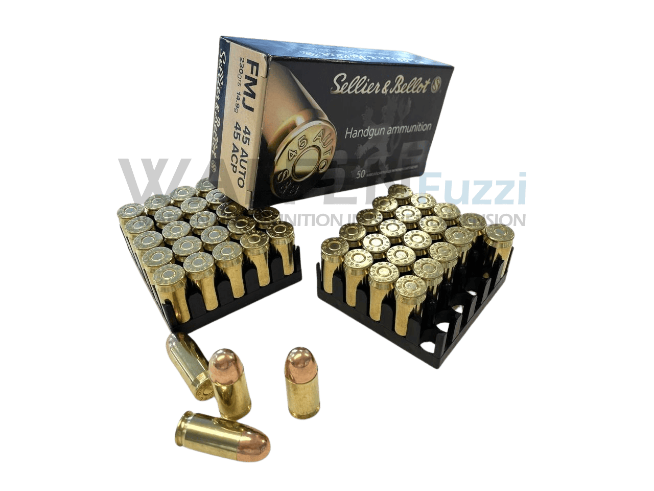 S&B .45ACP 230gr FMJ 50 Schuss