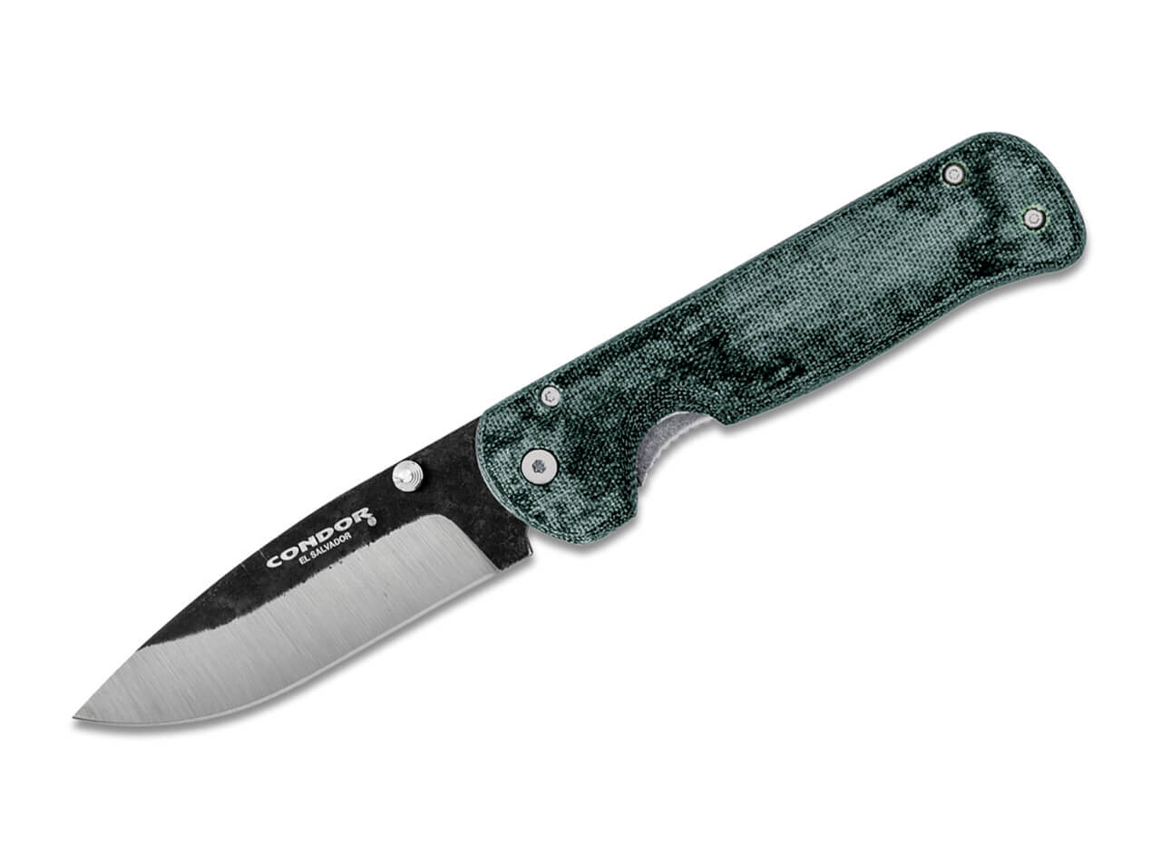 condor-krakatoa-folder-army-green Bushcraft Folder Condor Krakatoa Army Green Outdoormesser