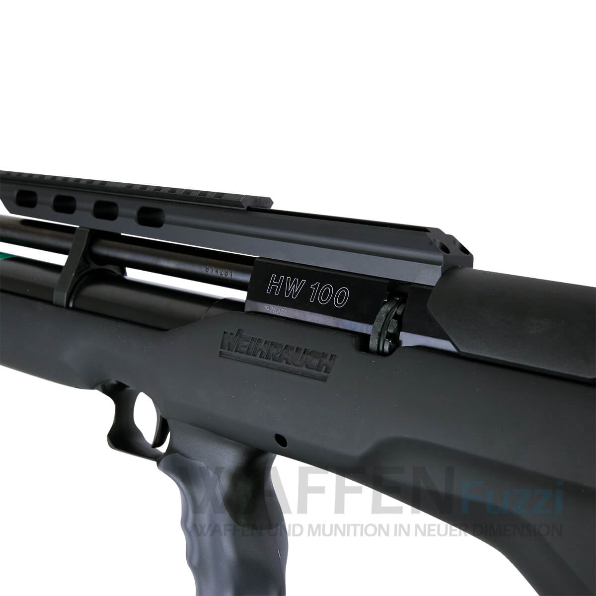 _51A8731-Kopie Traditionelles Weihrauch HW 100 BP Pressluftgewehr+Schalldämpfer