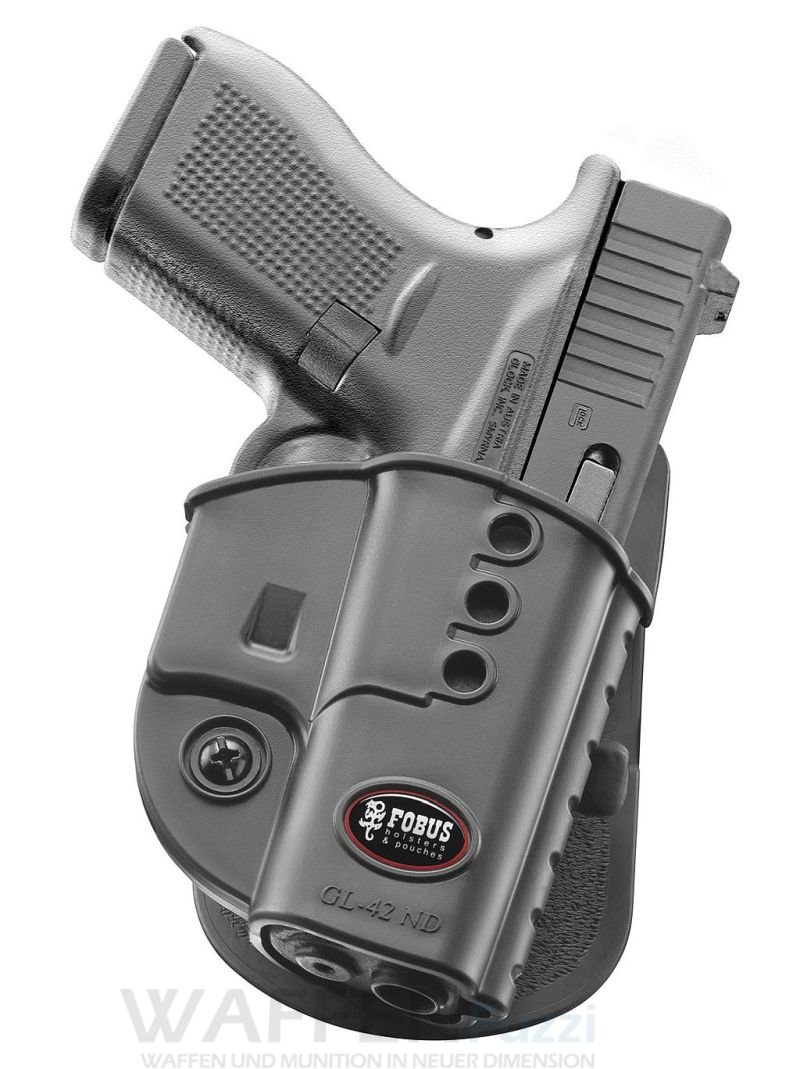 GL-42ND Paddleholster Fobus für kompakte Glock Pistole Modell 43