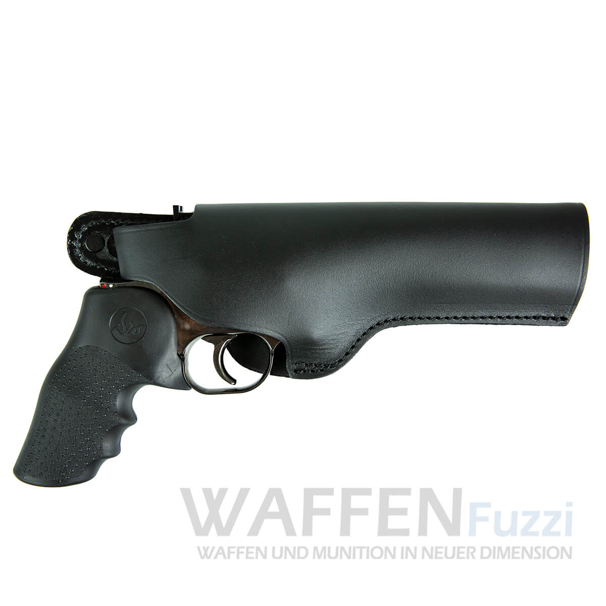 PP2_0743-Kopie 6 Zoll Revolver Holster aus Leder mit Verstellschraube und Clip