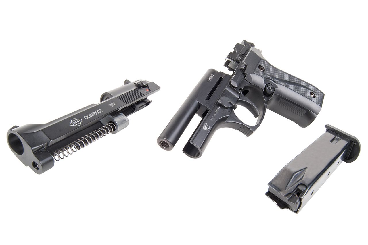 Ekol Compact Schreckschusspistole Kaliber 9mm PAK 15 Schuss. Einfache Demontage