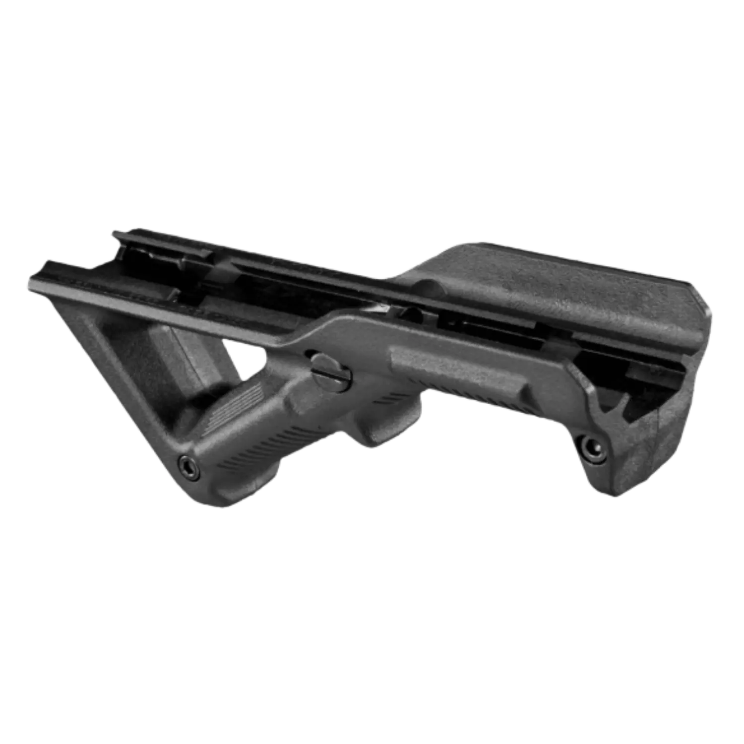 Abgewinkelter Vordergriff AFG von Magpul in schwarz und ergonomischem Design.