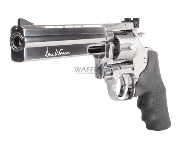 Dan-Wesson-715-chrom Dan Wesson chrom CO2 Revolver 4,5mm Stahl BB