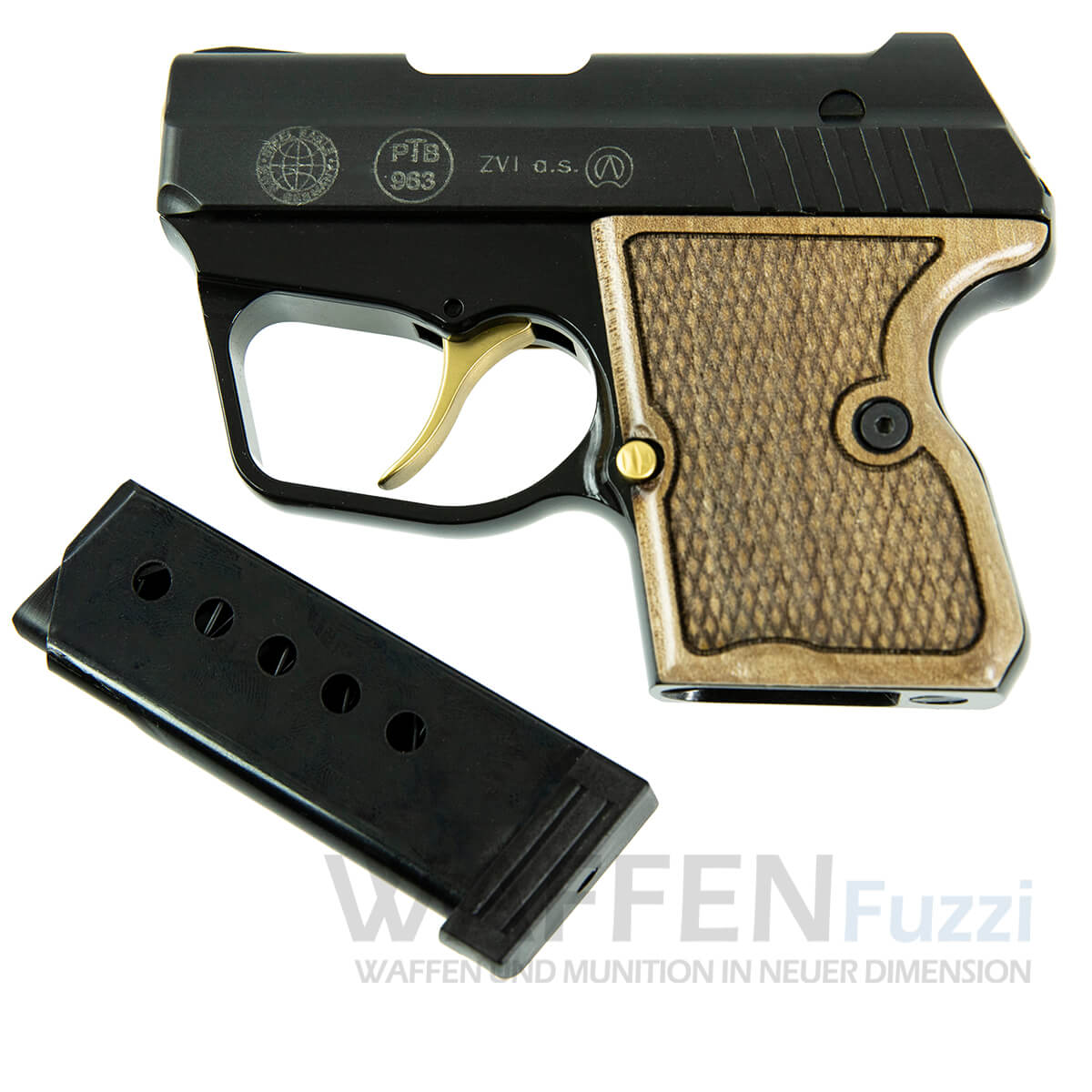 Steel-Eagle-Gold-Vanadium-9mm Steel Eagle ZVI PTB zugelassen Schreckschusspistole 9mm