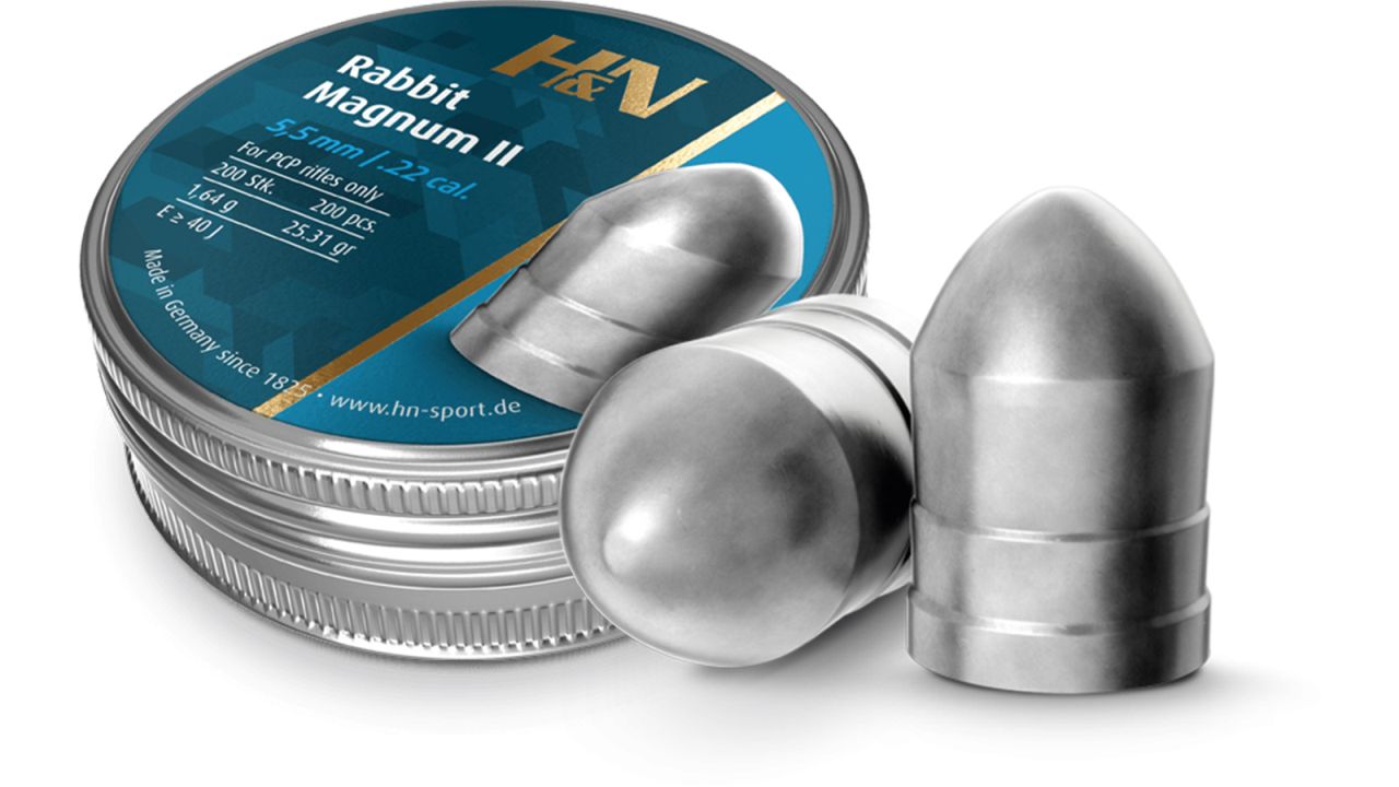 H&N Rabbit Magnum II 200Stk. Diabolos Kaliber 5,5mm H&N Rabbit Magnum II 200Stk. Diabolos Kaliber 5,5mm