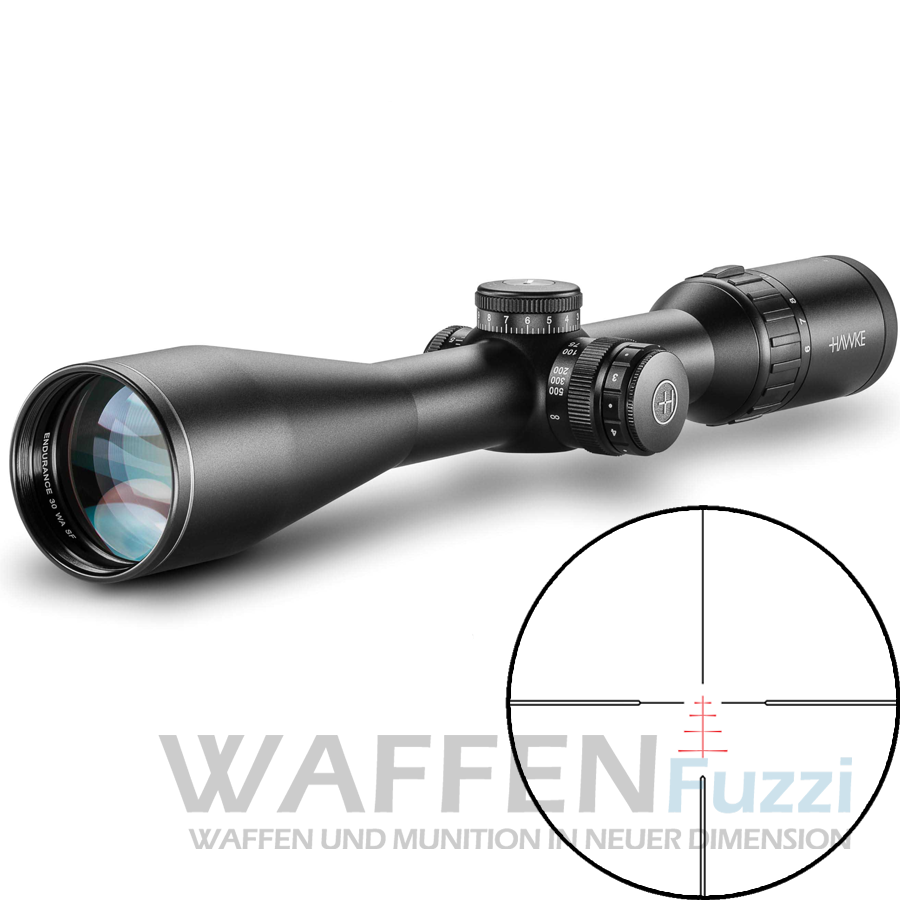 Hawke Endurance 30 WA SF Zielfernrohr 6-24x50 LRC Leuchtabsehen Hawke Endurance 30 WA SF Zielfernrohr 6-24x50 LRC Leuchtabsehen