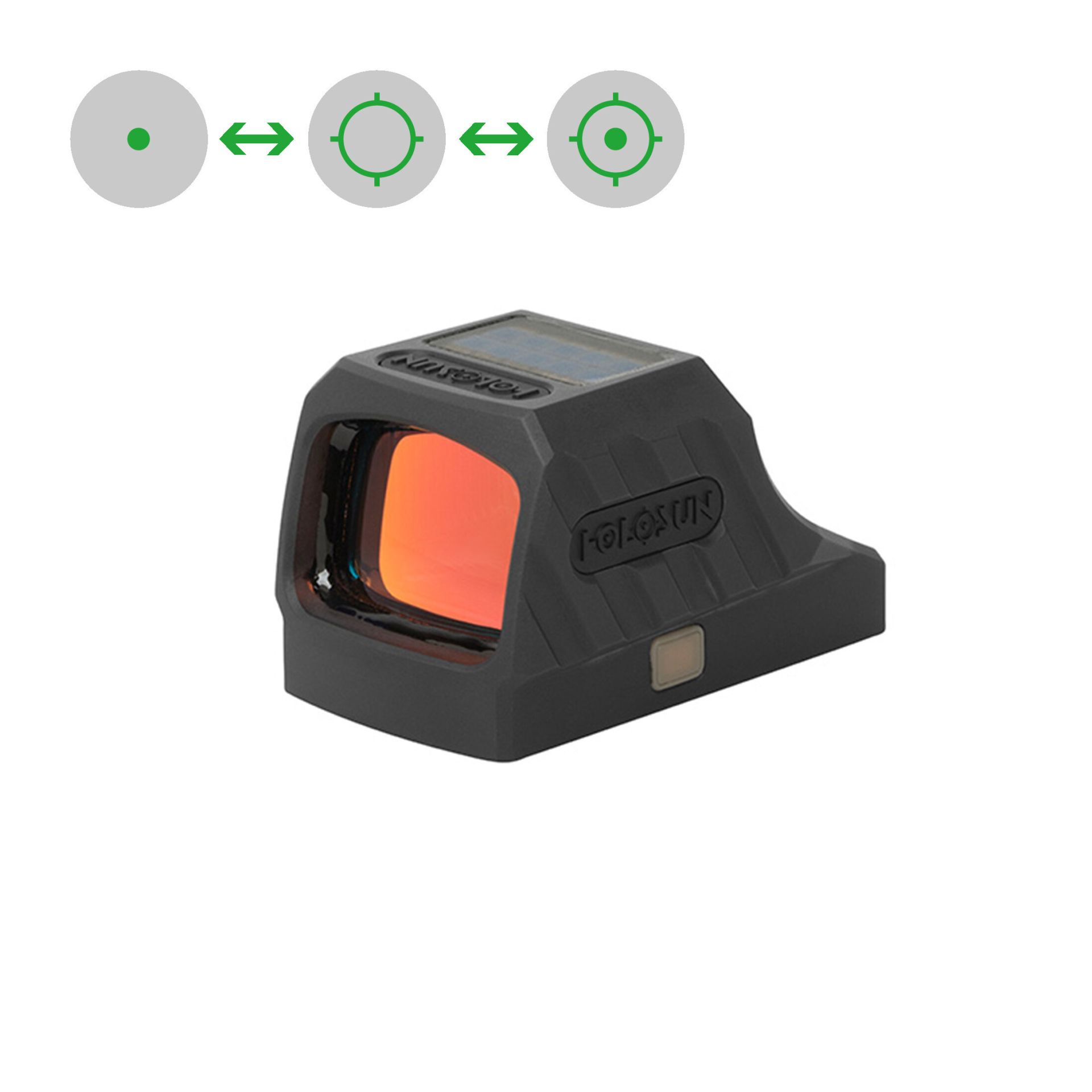 Holosun SCS-320-GR Geschlossenes Reflex Rotpunktvisier 