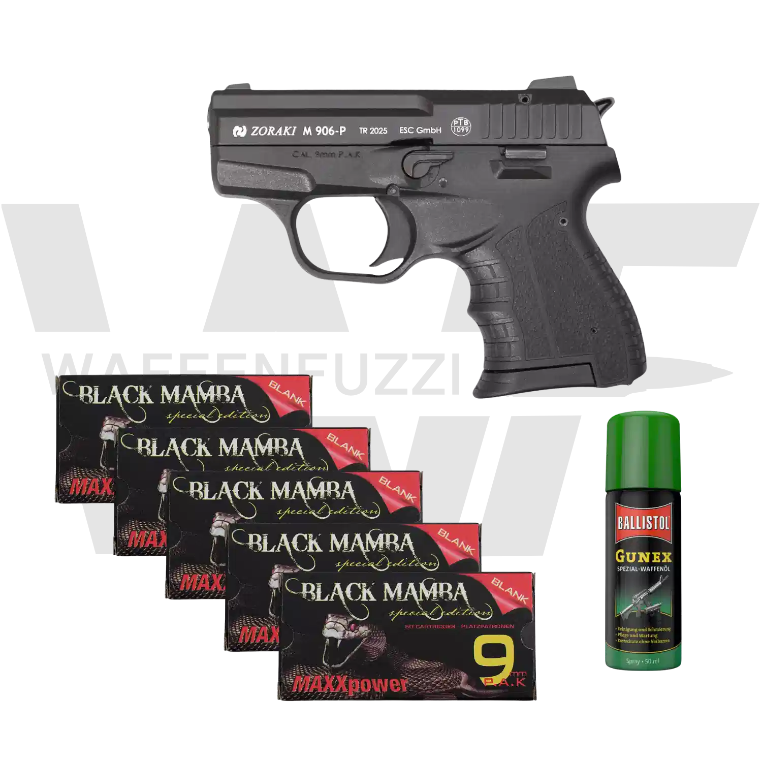 Zoraki 906 Schreckschuss All Black S-Deal