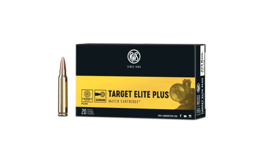 Target Elite Plus Kaliber .223 Rem. 69gr 20 Schuss Target Elite Plus Kaliber .223 Rem. 69gr 20 Schuss