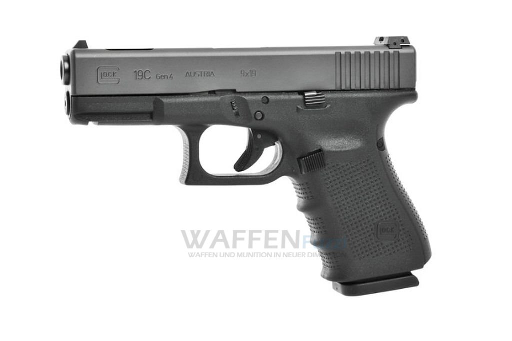Glock-19C-9mm-Luger Glock 19C Kaliber 9mm Luger Generation 4