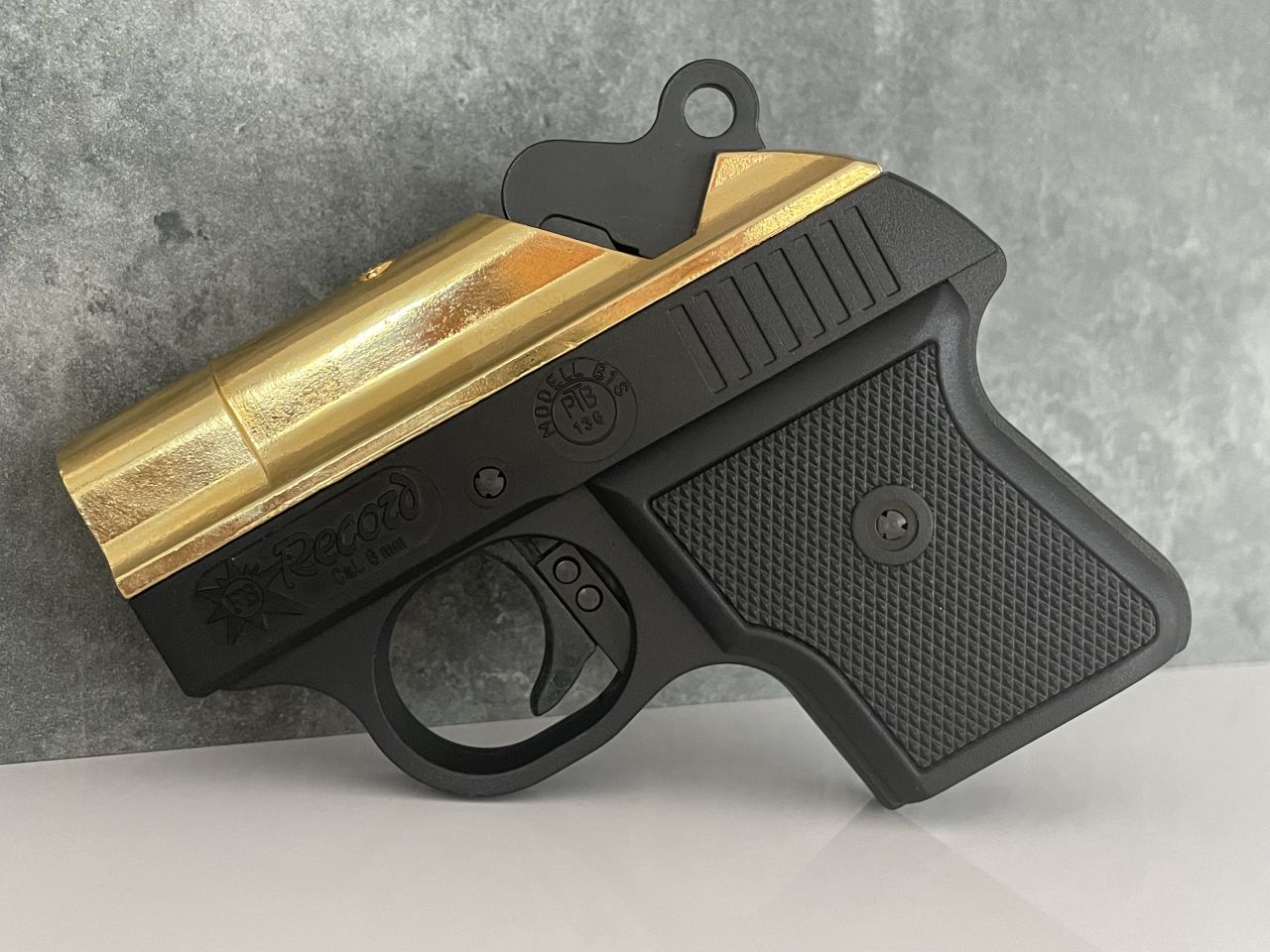 Record-Derringer-Gold Record Weinbergpistole Gold