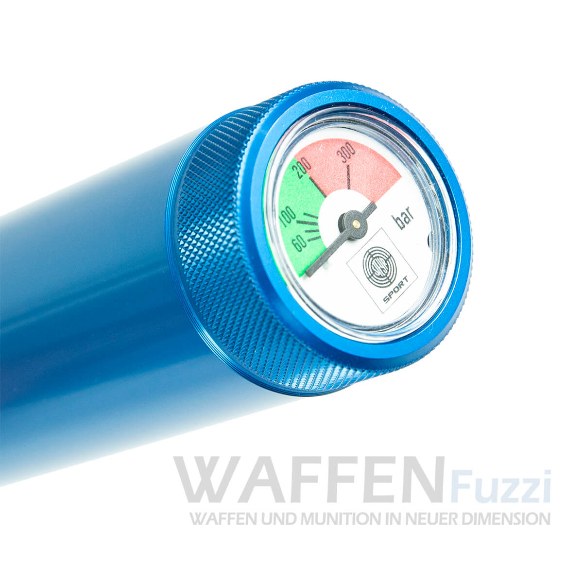 Steyr-Pressluftkartusche-blau-lang HFT Hunting Pressluftkartusche blau 200bar Lang