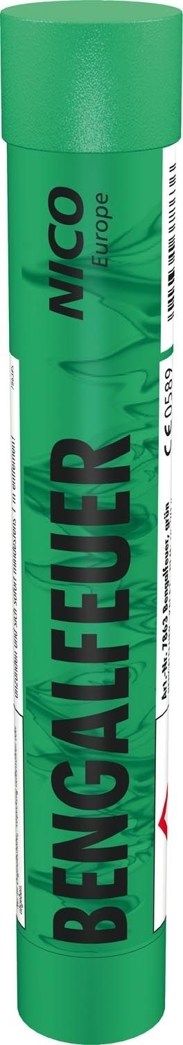 Bengalfeuer Grün 40 Sek. Bengalfeuer Grün 40 Sek.