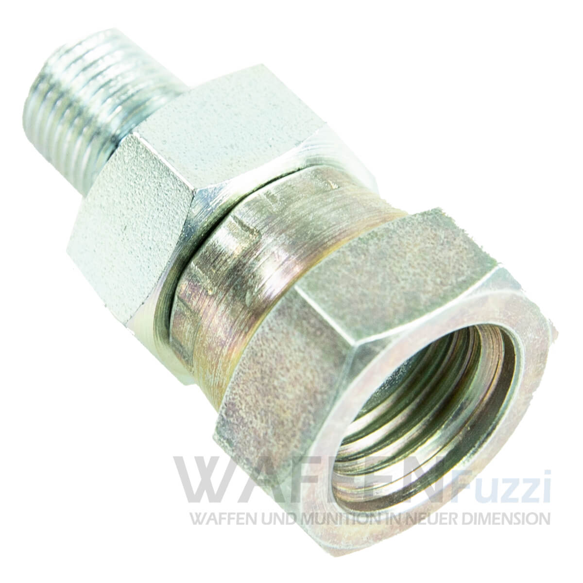 Pressluft-Verbindungsgewinde-Aussen-auf-Innen-Gewindeschraube Pressluft Verbindungsgewinde 1/8" Aussen auf 1/4" Innen Gewindeschraube