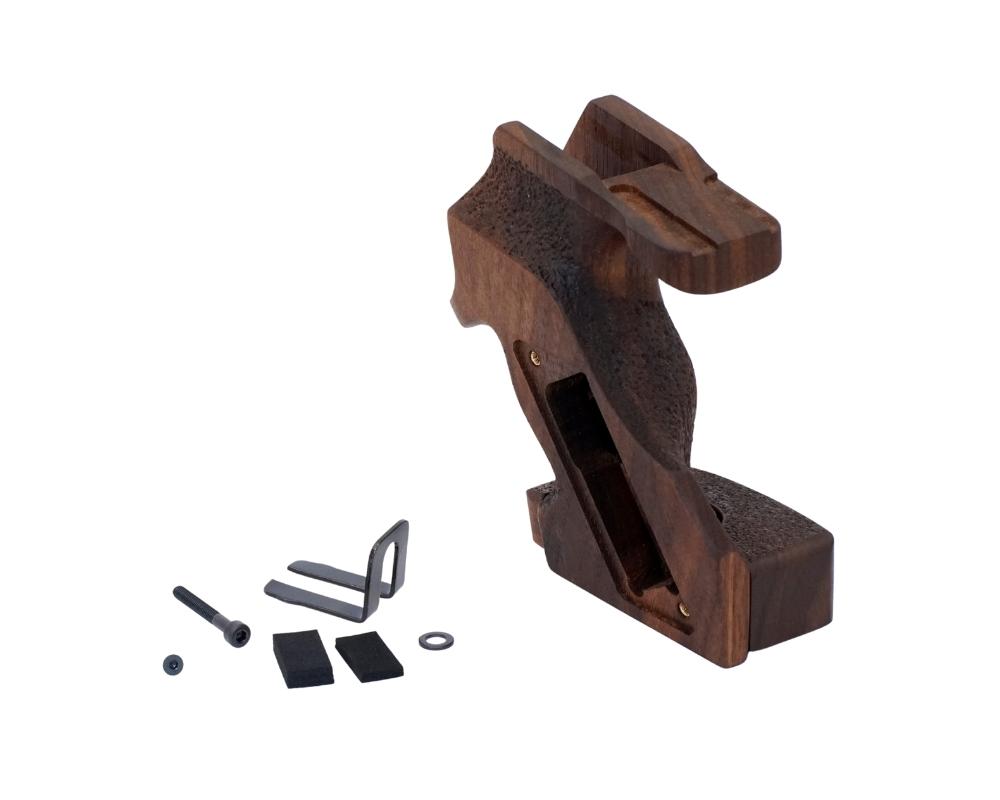 Formgriff M für Steyr Pressluftpistole EVO 10 E Rechts silber Formgriff M für Steyr Pressluftpistole EVO 10 E Rechts silber