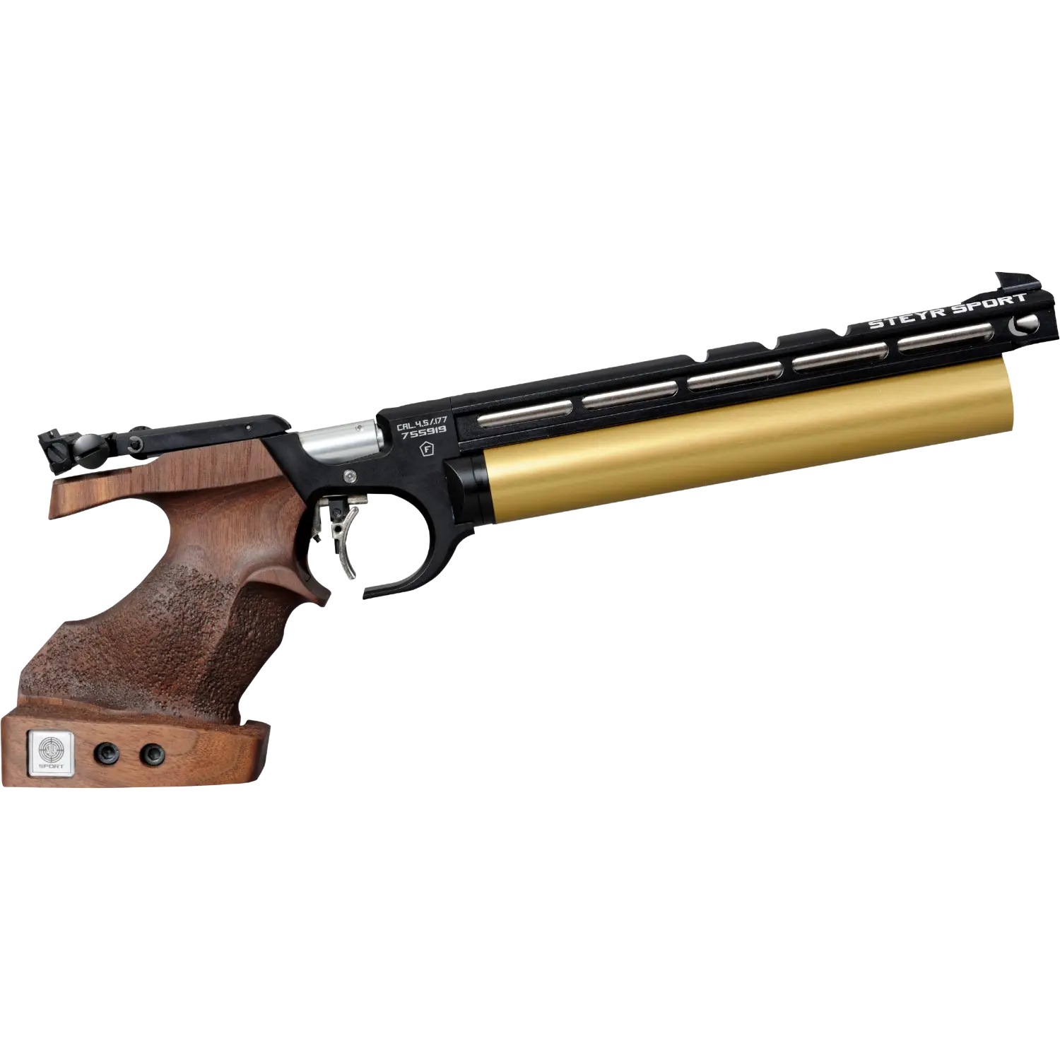 Steyr EVO 10 Schwarz Matchpistole 4,5mm Diabolo