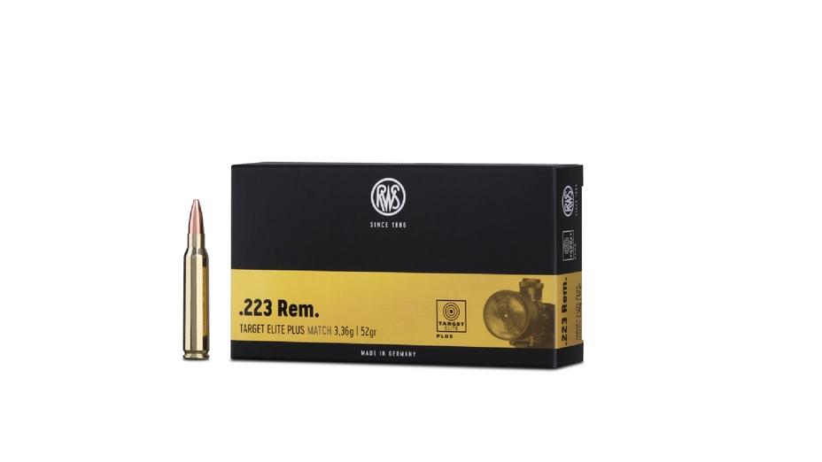 Target Elite Plus Kaliber .223 Rem. 52gr 20 Schuss Target Elite Plus Kaliber .223 Rem. 52gr 20 Schuss