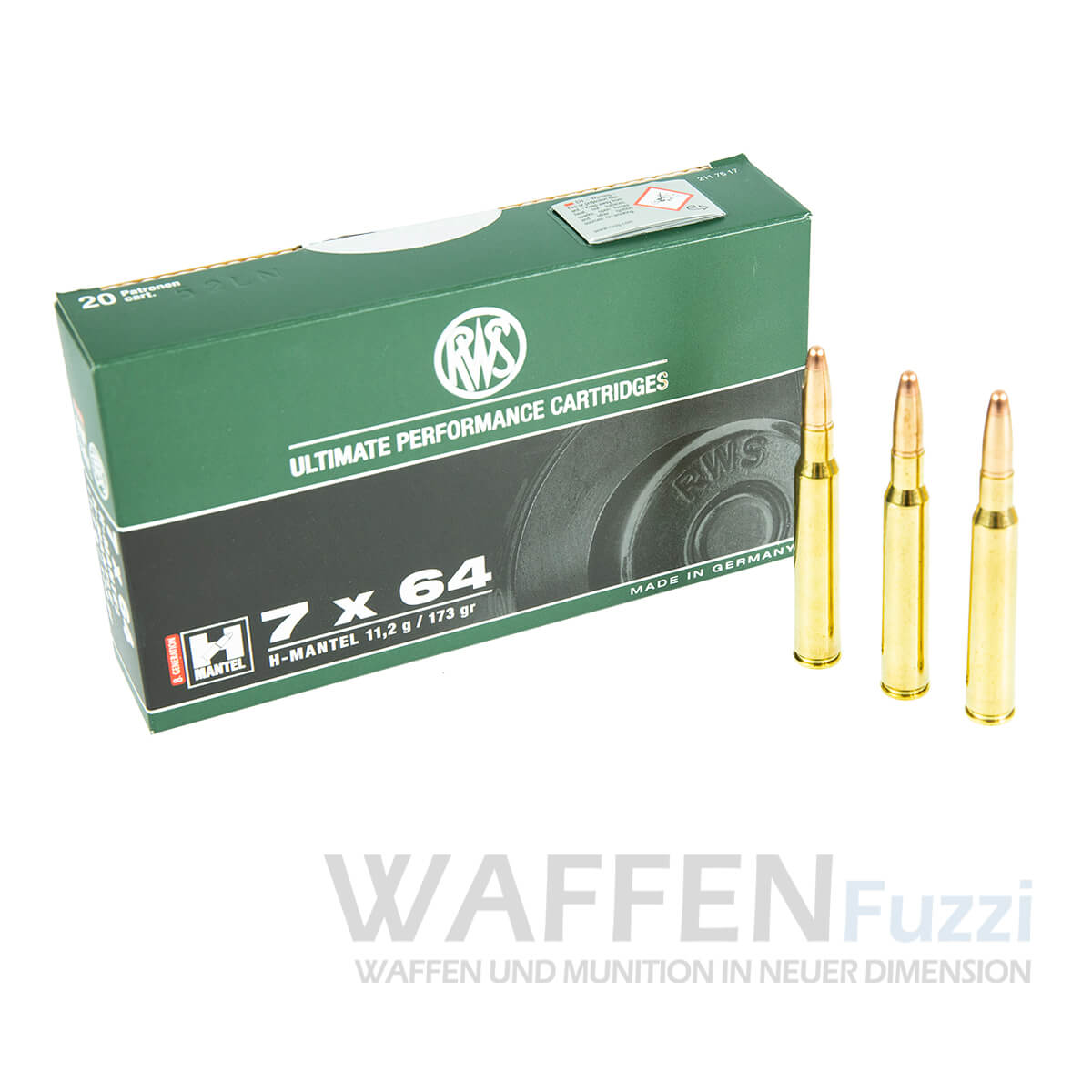 PP2_0825-copy RWS Büchsenpatronen HMK 20 Schuss Kaliber 7x64 geringe Wildbretzerstörung