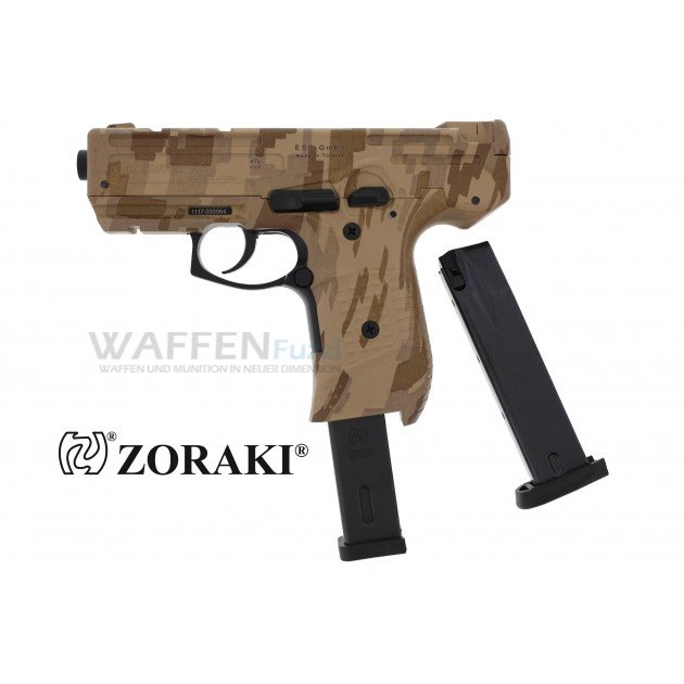 Zoraki-925-Camo-Schreckschusspistole Zoraki 925 Camo Schreckschusspistole Kaliber 9mm P.A.K.