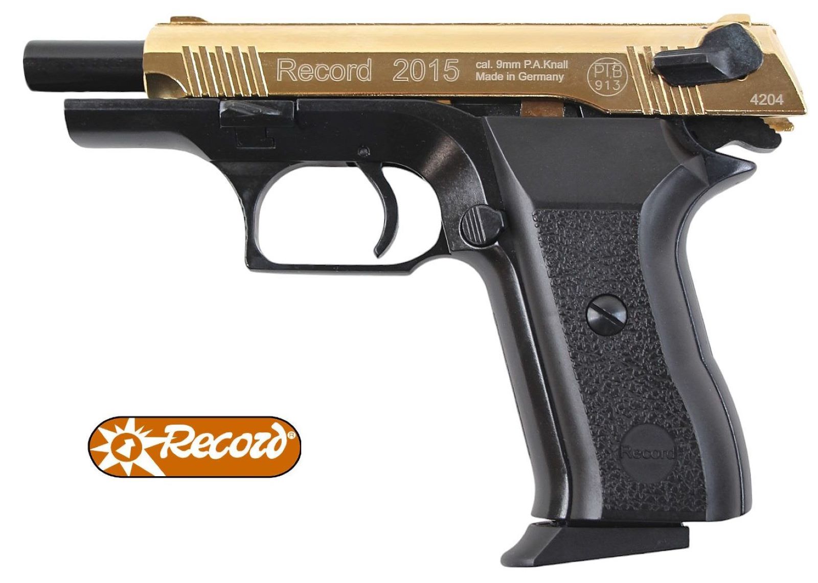 Record Mod. 2015 Schreckschusswaffe 9mm Bicolor Gold Record Mod. 2015 Schreckschusswaffe 9mm Bicolor Gold
