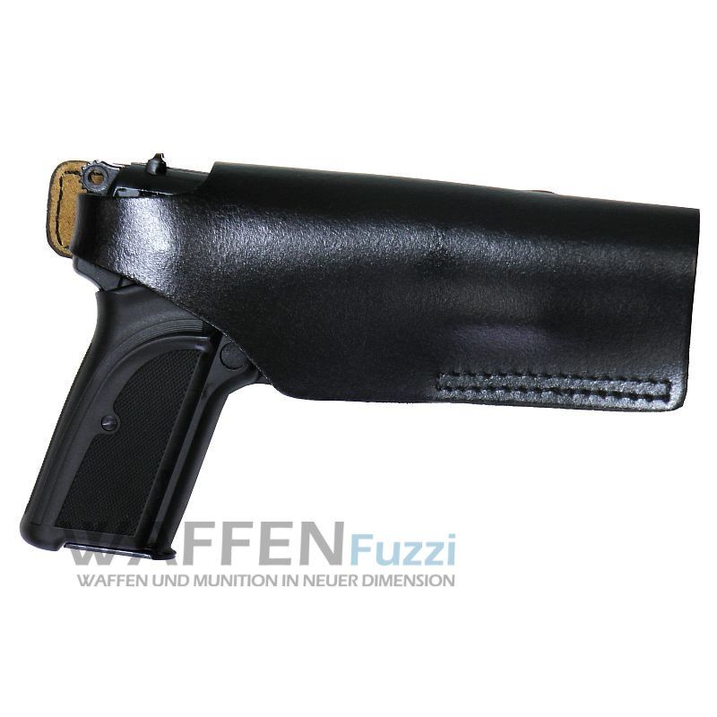 Lederholster-Walther-P88 Schnellzieholster aus Vollrindleder mit Clip und günstigem Ziehwinkel