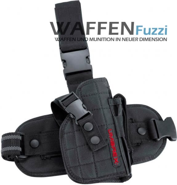 Oberschenkelholster mit Magazintasche für Kurzwaffe